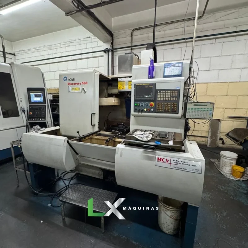 CENTRO DE USINAGEM ROMI DISCOVERY 560 - FANUC - 2005 (2)