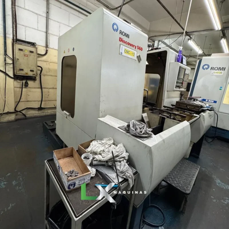 CENTRO DE USINAGEM ROMI DISCOVERY 560 - FANUC - 2005 (4)