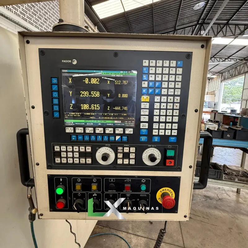 CENTRO DE USINAGEM TRAVIS M1000S - FAGOR - ANO 2008 (2)