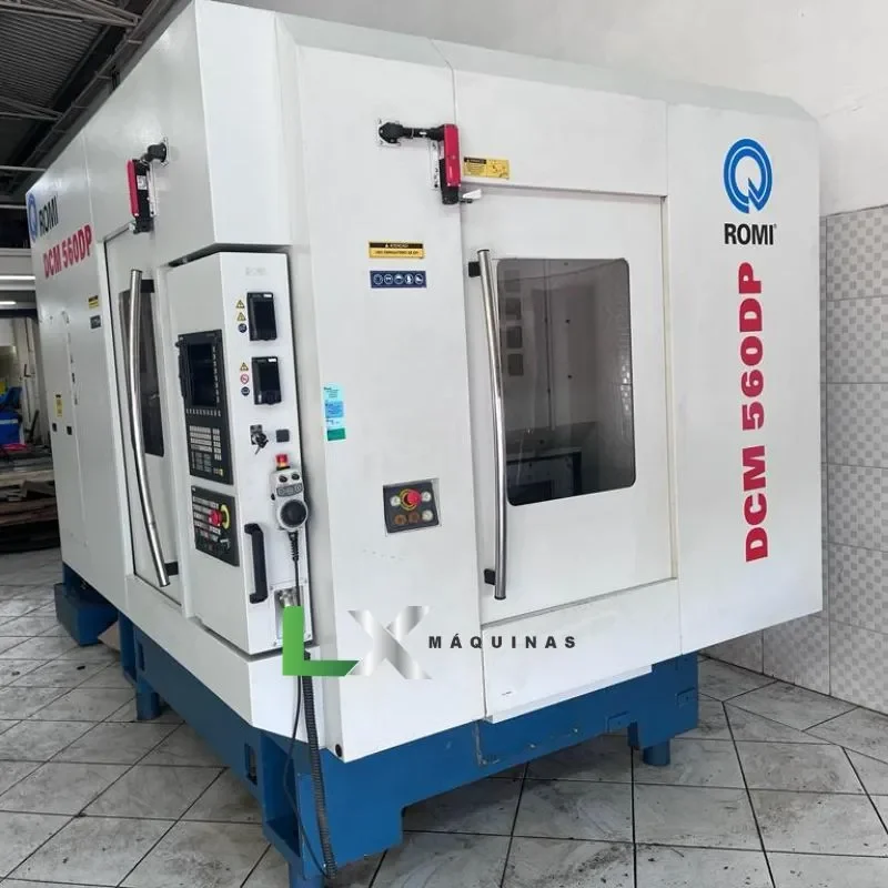 CENTRO DE USINAGEM VERTICAL DUPLO PALLET ROMI DCM560DP ANO 2014 (2)