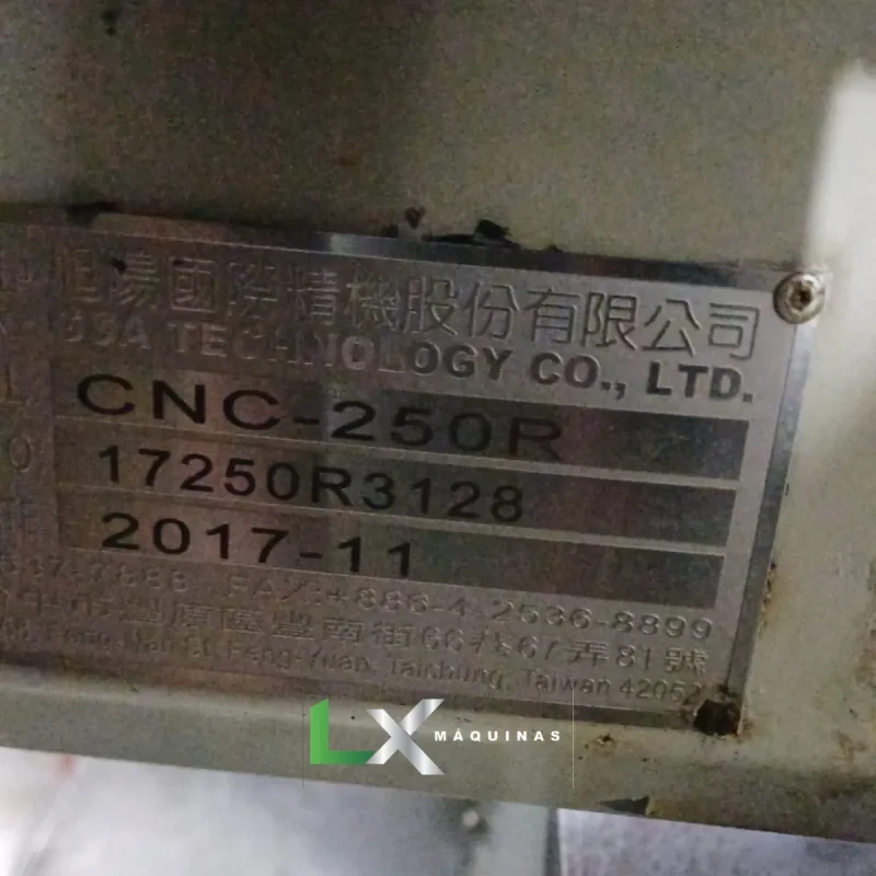 CENTRO DE USINAGEM VERTICAL HARTFORD LG1000 COM 4 EIXO - ANO 2017 (2)