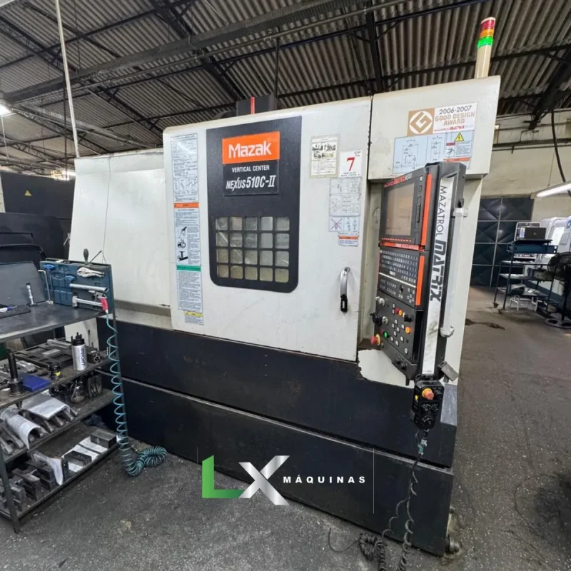 CENTRO DE USINAGEM VERTICAL MAZAK NEXUS 510C II - 2008 (2)