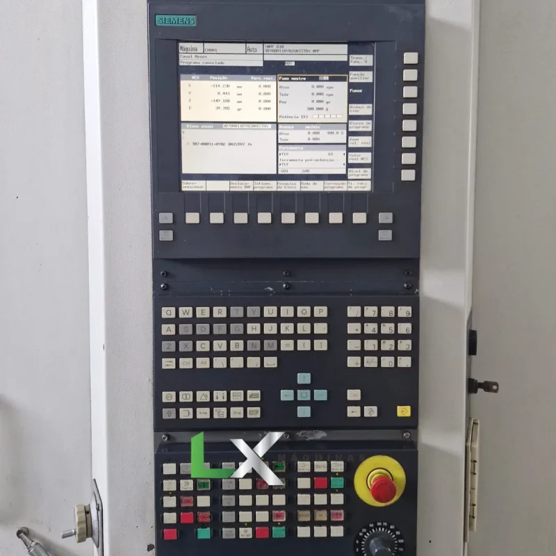 CENTRO DE USINAGEM VERTICAL ROMI BRIDGEPORT D760 – SIEMENS (1)