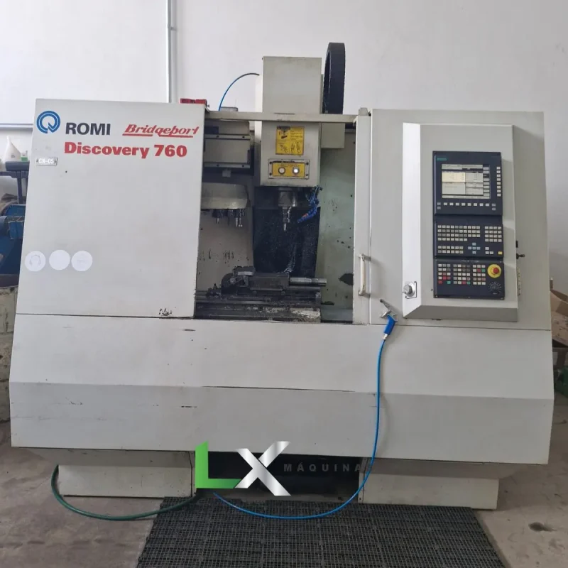 CENTRO DE USINAGEM VERTICAL ROMI BRIDGEPORT D760 – SIEMENS (2)