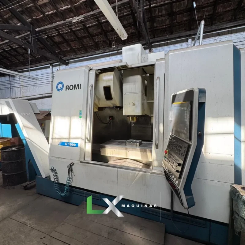 CENTRO DE USINAGEM VERTICAL ROMI D1000 - FANUC - 2018 (3)