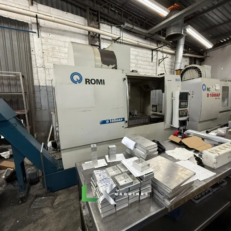 CENTRO DE USINAGEM VERTICAL ROMI D1250 - 15.000 RPM - ANO 2017 (1)
