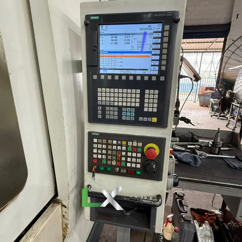 CENTRO DE USINAGEM VERTICAL ROMI D1250 - SIEMENS - ANO 2014 (7)