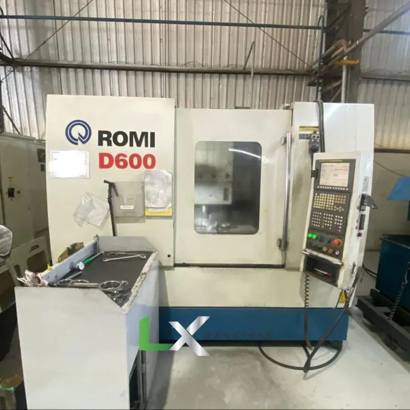 CENTRO DE USINAGEM VERTICAL ROMI D600 – FANUC - ANO 2011 (1)