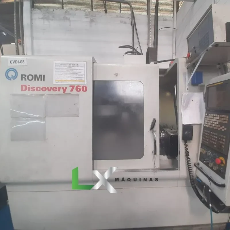 CENTRO DE USINAGEM VERTICAL ROMI D760 - 2004 - FANUC (3)