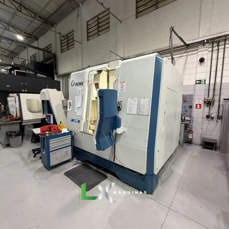 CENTRO DE USINAGEM VERTICAL ROMI D800 NOVA GERAÇÃO- 15.000 RPM - ANO 2019 (4)