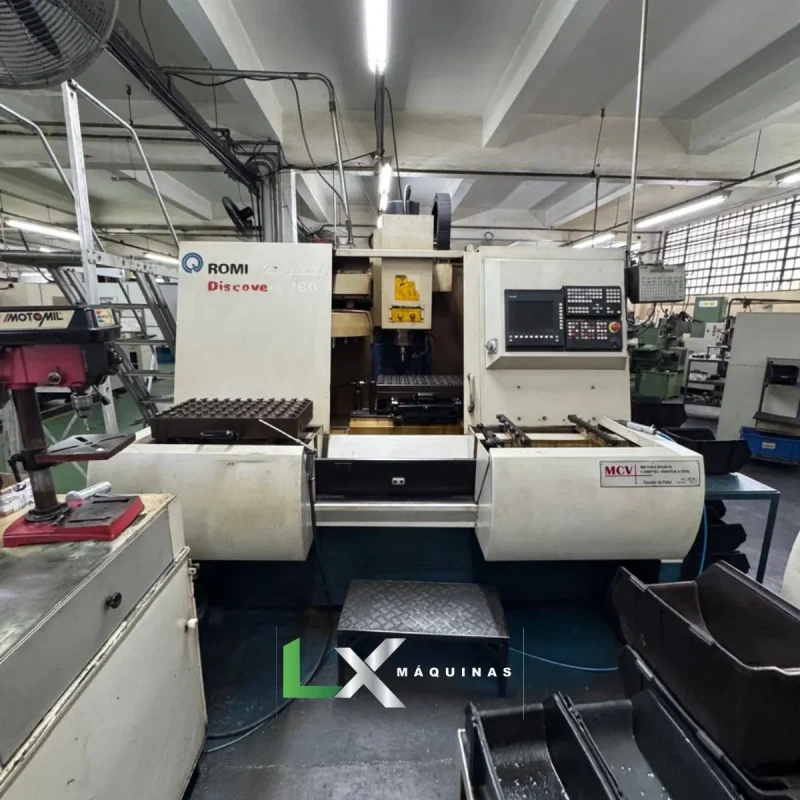 CENTRO DE USINAGEM VERTICAL ROMI DISCOVERY 760 - FANUC- 2001 (7)