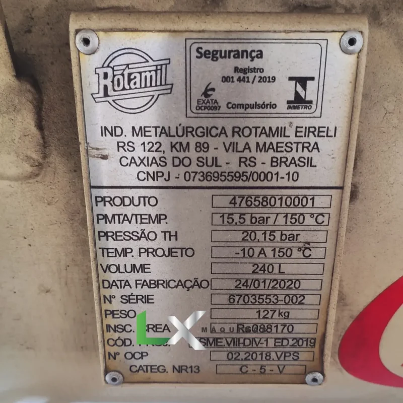 COMPRESSOR DE AR TEC AR - MODELO UP6- 220V (3)