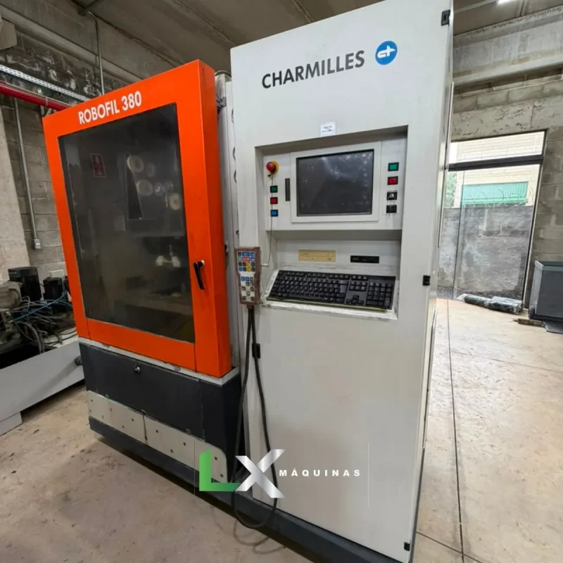 ELETROEROSÃO A FIO CHARMILLES 380 – ACABAMENTO 0.28 RA – ANO 2005 (11)