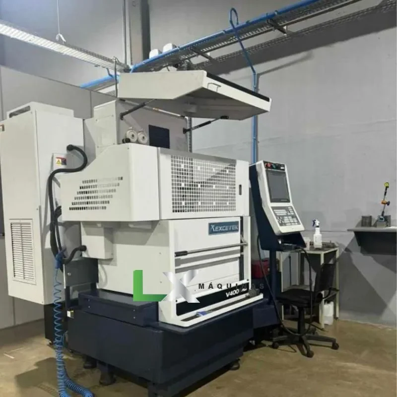 ELETROEROSÃO A FIO CNC 5 EIXOS EXCETEK V400G PLUS - 2023