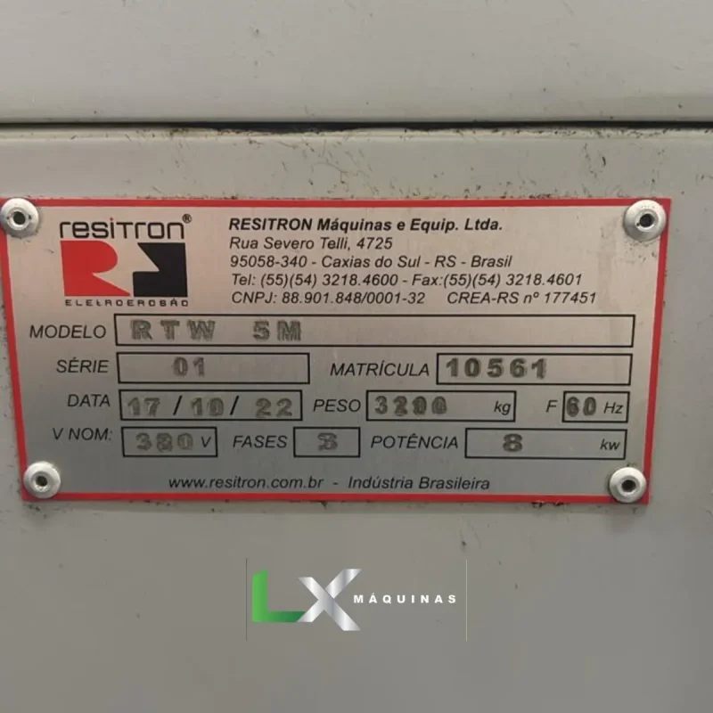 ELETROEROSÃO A FIO MOLIBDENIO RESITRON RTW 5M - ANO 2022 (5)