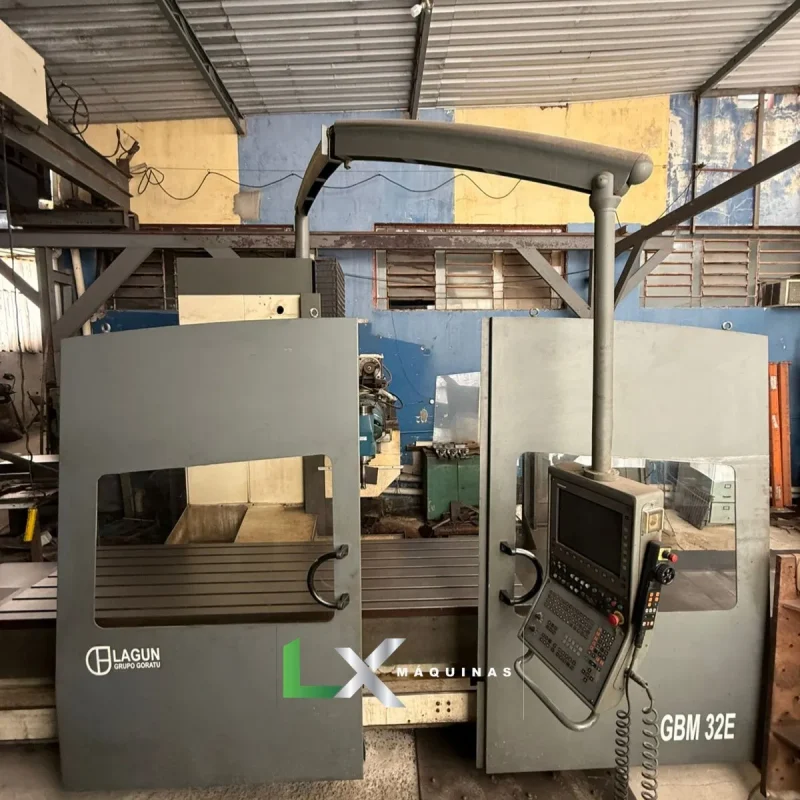FRESADORA CNC BANCO FIXO LAGUN GBM32E - HEIDENHAIN - CABEÇOTE HURON (1)