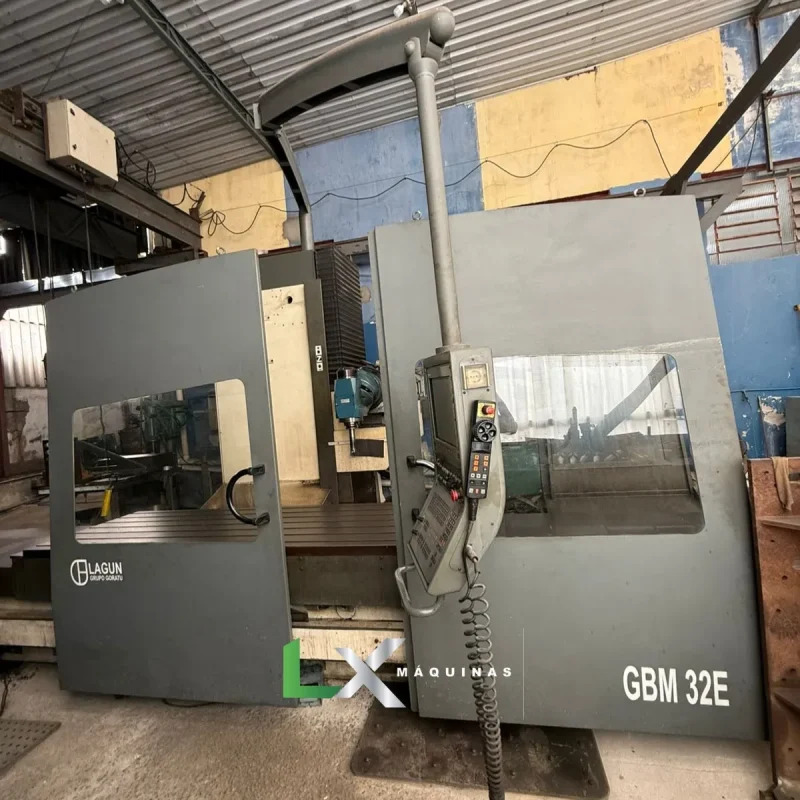 FRESADORA CNC BANCO FIXO LAGUN GBM32E - HEIDENHAIN - CABEÇOTE HURON (2)