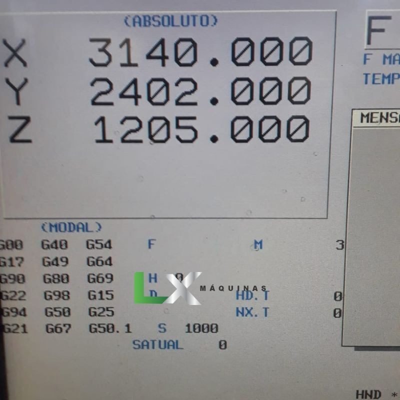 FRESADORA CNC PORTAL FEELER FV3224 - 3200MM - 2006 (1)