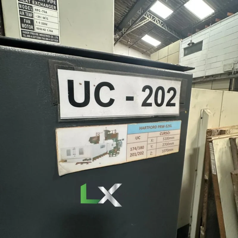 FRESADORA CNC PORTAL HARTFORD PRW-526L MITSUBISHI - 5000 X 2700 X 1070MM - ANO 2011 (3)