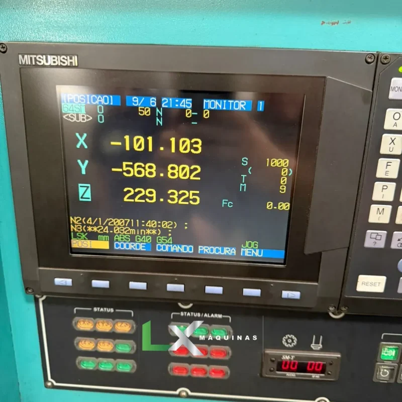 FRESADORA CNC SINITRON B5NX - MITSUBISHI - ANO 2006 (8)