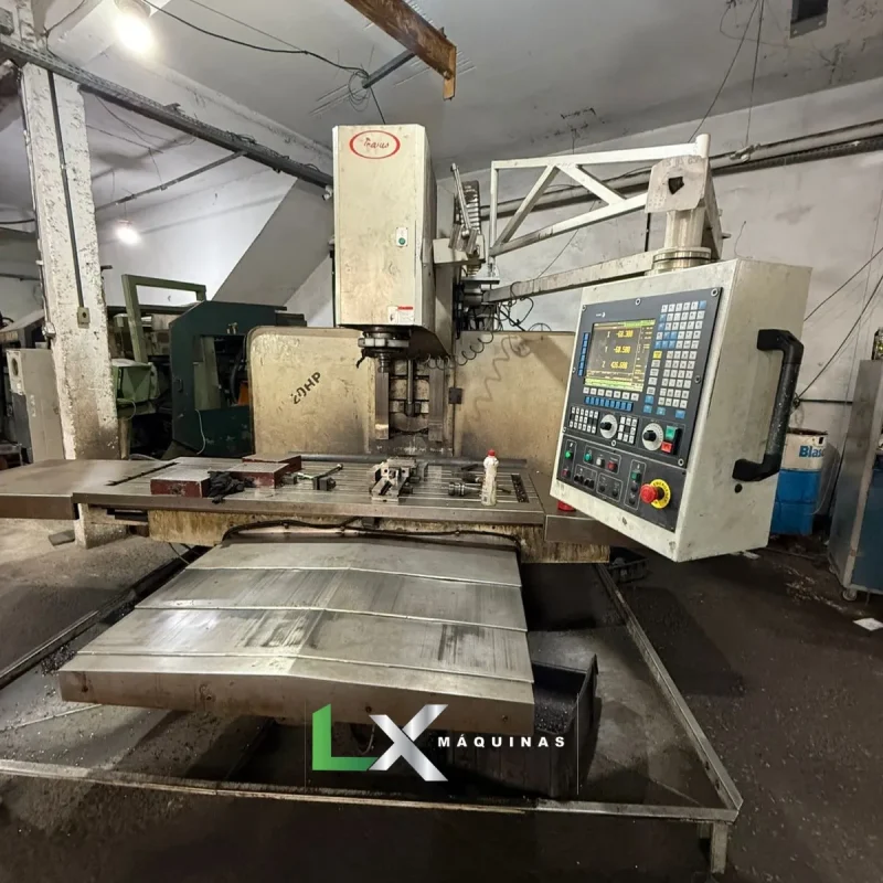 FRESADORA CNC TRAVIS M8 - 2000 X 870 X 710 - ANO 2008 (4)