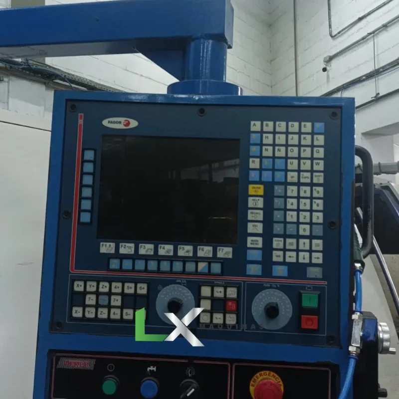 FRESADORA CNC VEKER VK4400 - 1000 x 500 x 500 MM - FAGOR - ANO 2004 (4)