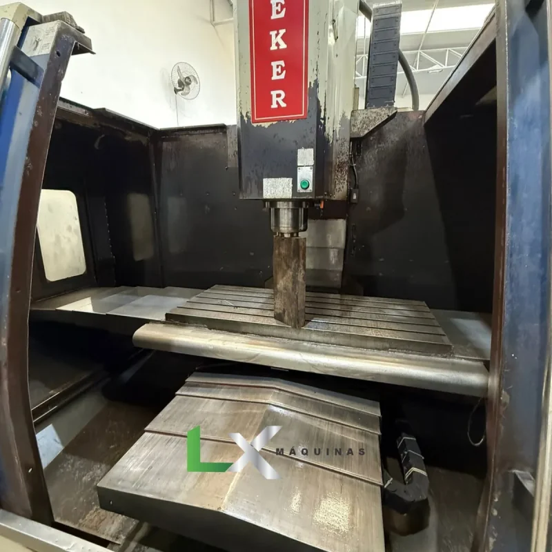 FRESADORA CNC VEKER VK4500D SIEMENS - 1000 X 500 X 550MM - ANO 2008 (4)