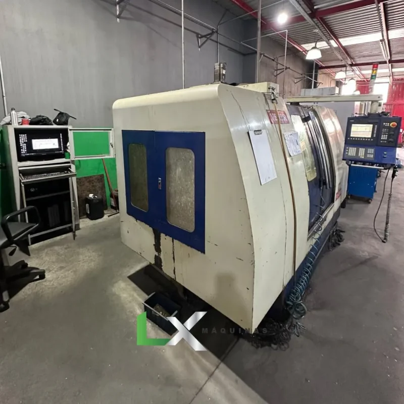 FRESADORA CNC VEKER VK4500D SIEMENS - 1000 X 500 X 550MM - ANO 2008 (5)
