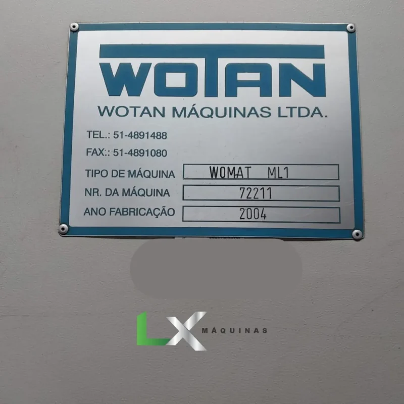 FRESADORA CNC WOTAN M1L - 1400 X 400 X 450MM - ANO 2004 (9)