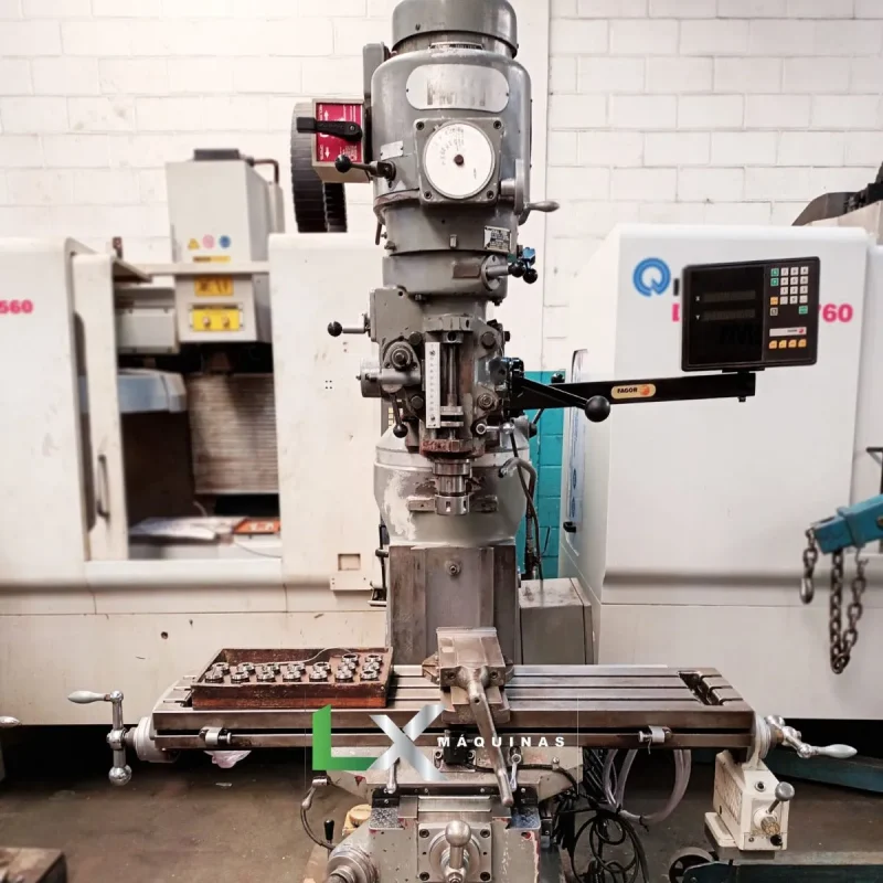 FRESADORA FERRAMENTEIRA FIRST ISO 30 - AVANÇO AUTOMÁTICO EM X +DIGITAL NOS 3 EIXOS (1)