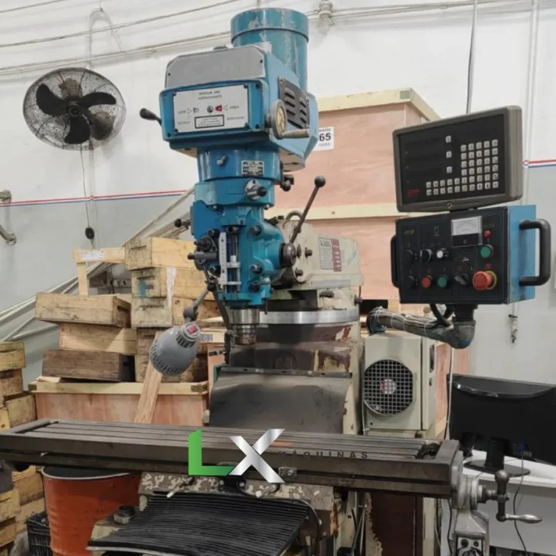 FRESADORA FERRAMENTEIRA FOBRASA ISO 40 COM INVERSOR DE FREQUENCIA (5)