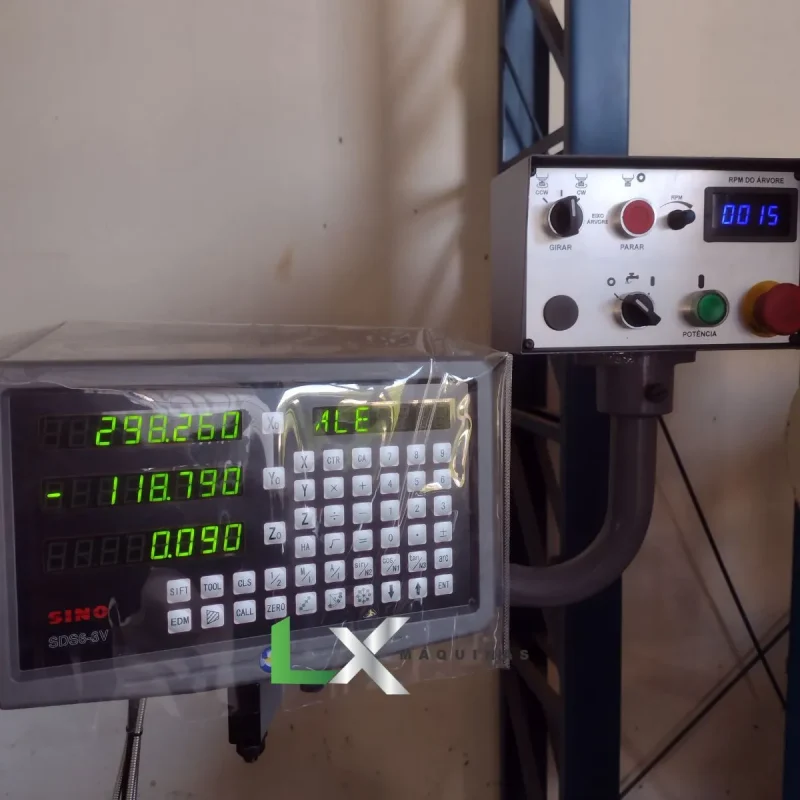 FRESADORA FERRAMENTEIRA PINNACLE ISO40 COMPLETA - REFORMADA (3)_11zon