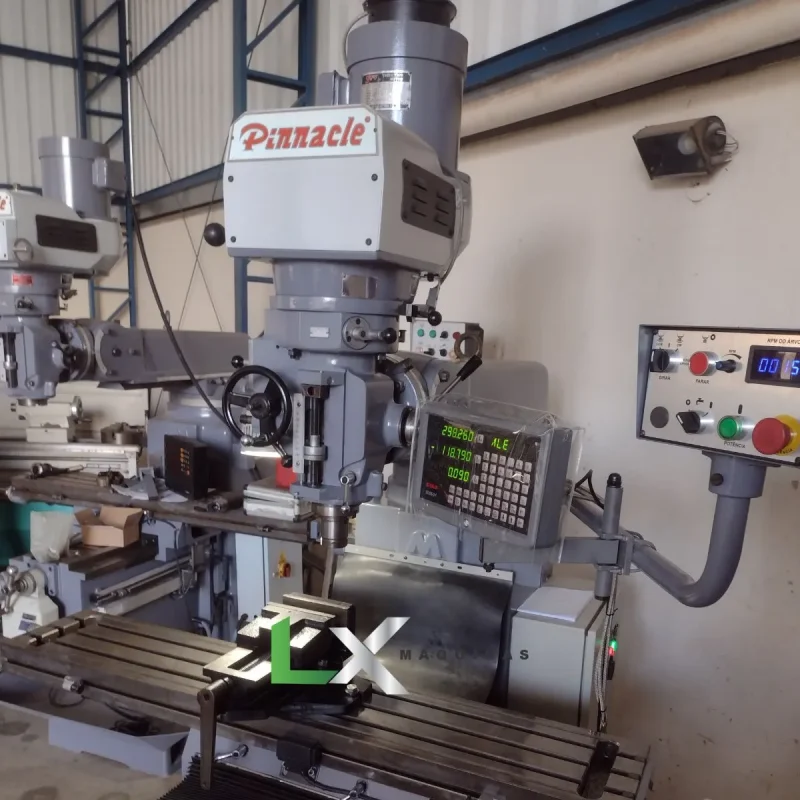 FRESADORA FERRAMENTEIRA PINNACLE ISO40 COMPLETA - REFORMADA (7)_11zon