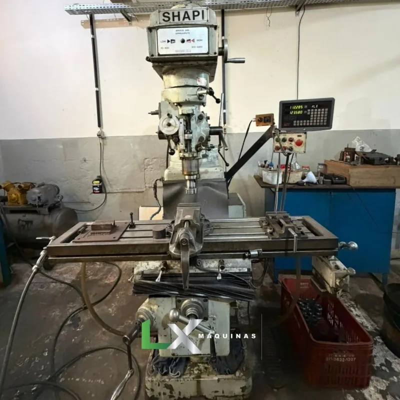 FRESADORA FERRAMENTEIRA SHAPI ISO 30 COM INVERSOR DE FREQUÊNCIA (11)