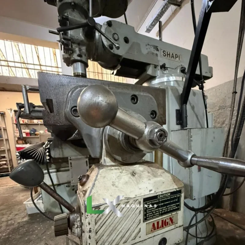 FRESADORA FERRAMENTEIRA SHAPI ISO 30 COM INVERSOR DE FREQUÊNCIA (2)