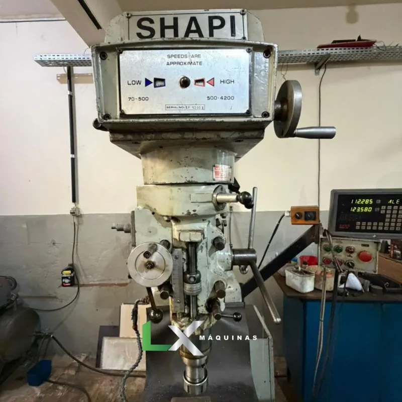 FRESADORA FERRAMENTEIRA SHAPI ISO 30 COM INVERSOR DE FREQUÊNCIA (5)