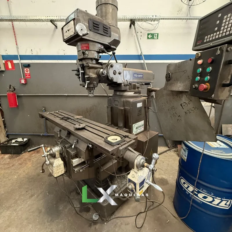 FRESADORA FERRAMENTEIRA VEKER VK430P - ANO 2011 - AUTOMATICO E DIGITAL (5)