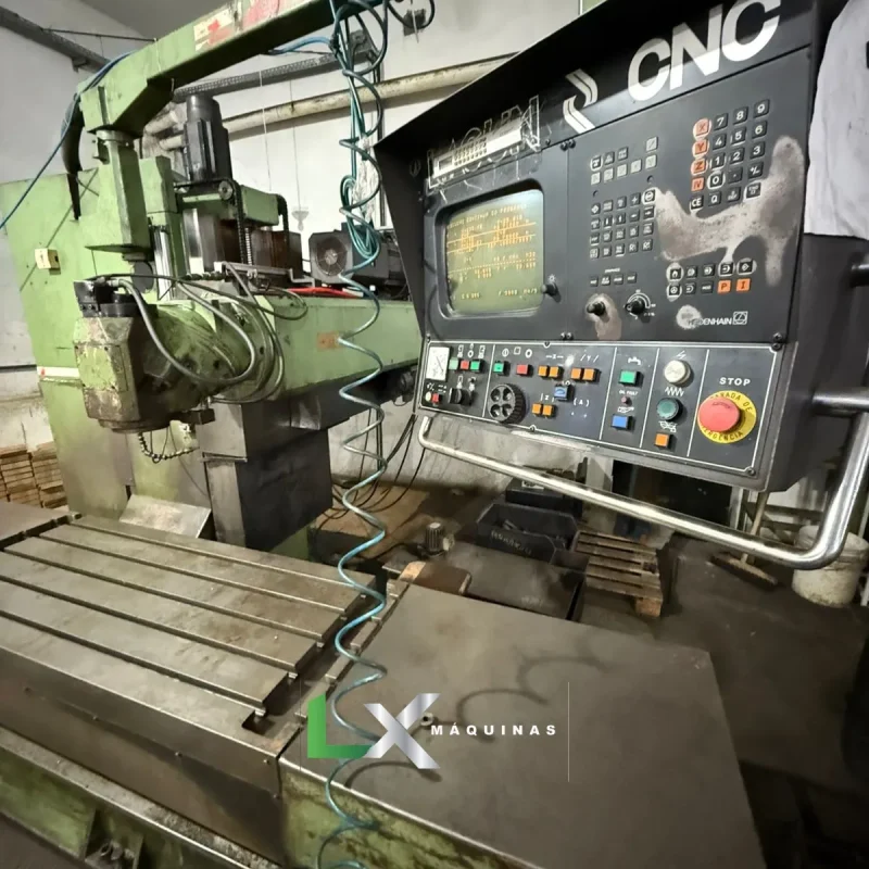 FRESADORA MANDRILHADORA CNC BANCO FIXO LAGUN - HEIDENHAIN - CABEÇOTE HURON (7)