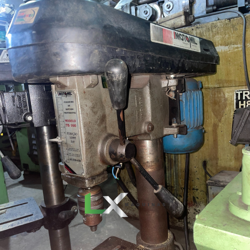 FURADEIRA DE BANCADA MOTOMIL FB-160 TRIFÁSICO (4)