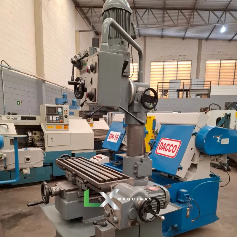 FURADEIRA FRESADORA KONE KFF-30 - COM AVANÇO AUTOMÁTICO ENGRENADO NA MESA (1)