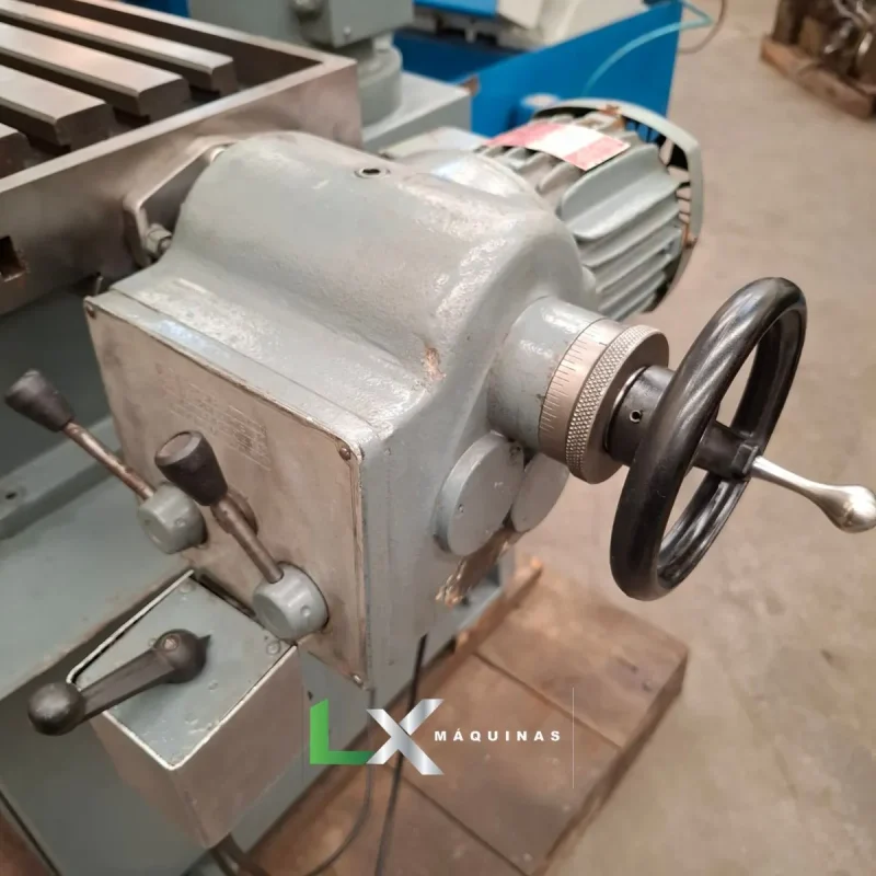 FURADEIRA FRESADORA KONE KFF-30 - COM AVANÇO AUTOMÁTICO ENGRENADO NA MESA (6)