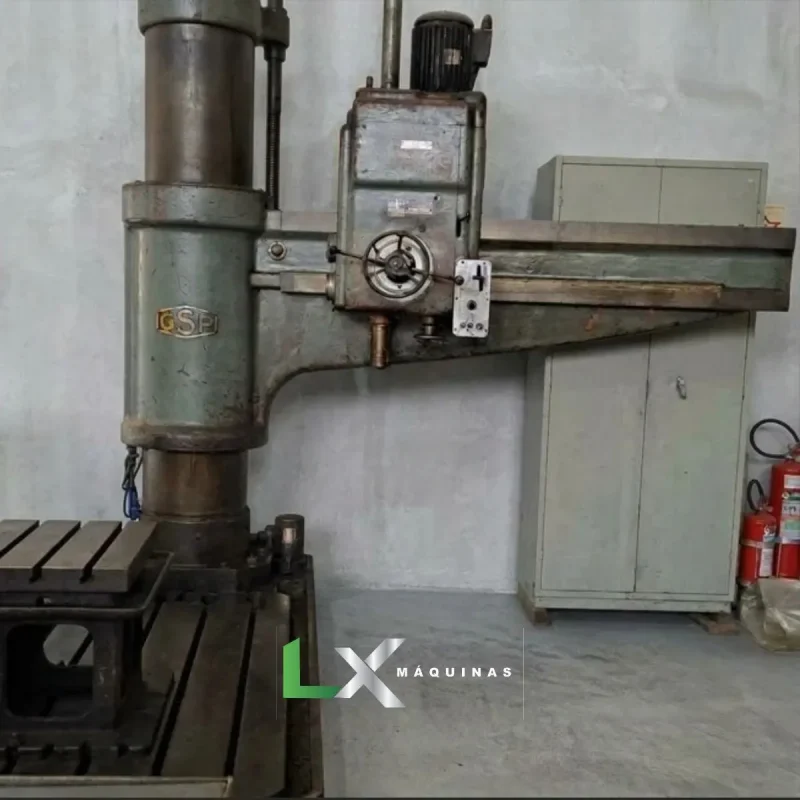 FURADEIRA RADIAL GSP Q17 COM FUSO - 100 MM X 1500 MM (3)