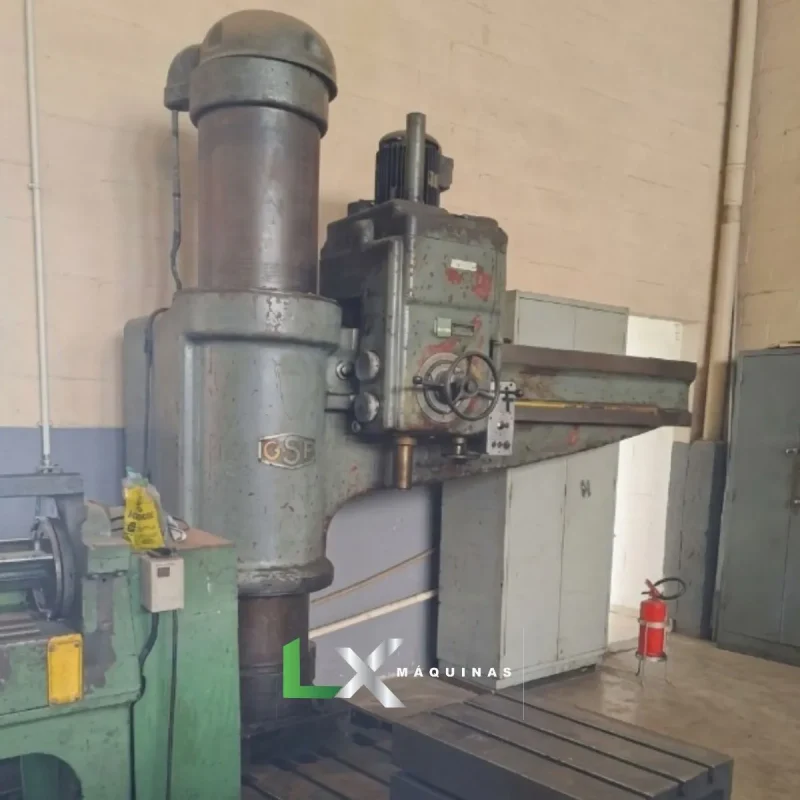 FURADEIRA RADIAL GSP Q17 COM FUSO - 100 MM X 1500 MM (4)