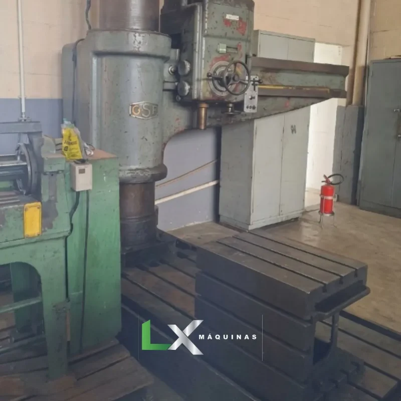 FURADEIRA RADIAL GSP Q17 COM FUSO - 100 MM X 1500 MM (5)
