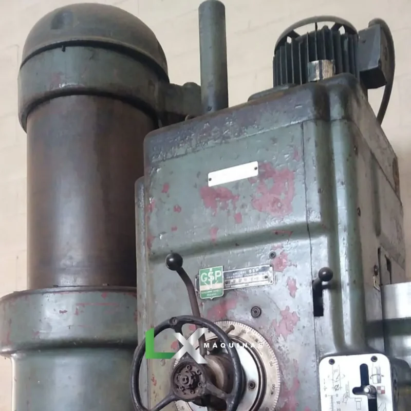 FURADEIRA RADIAL GSP Q17 COM FUSO - 100 MM X 1500 MM (7)