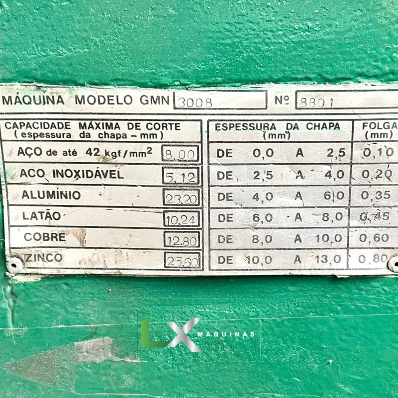 GUILHOTINA MECANICA FREIO FRICÇÃO GMN 3008 (6)
