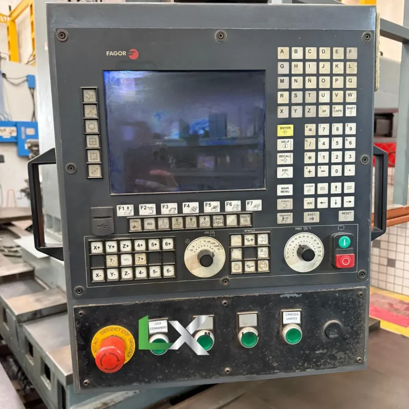 MANDRILHADORA FLOOR TYPE CNC “UNION” 1255 - 6 EIXOS - FAGOR - MESA GIRATÓRIA INDEXADA (2)