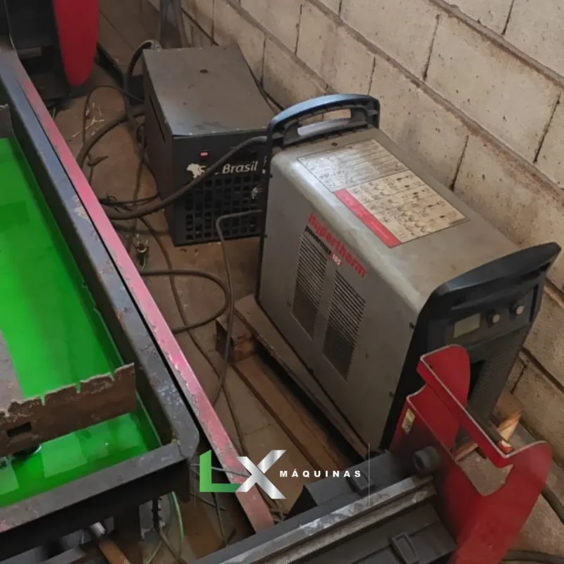 MAQUINA DE CORTE A PLASMA CNC METALIQUE - 1 POLEGADA - ANO 2020 (1)