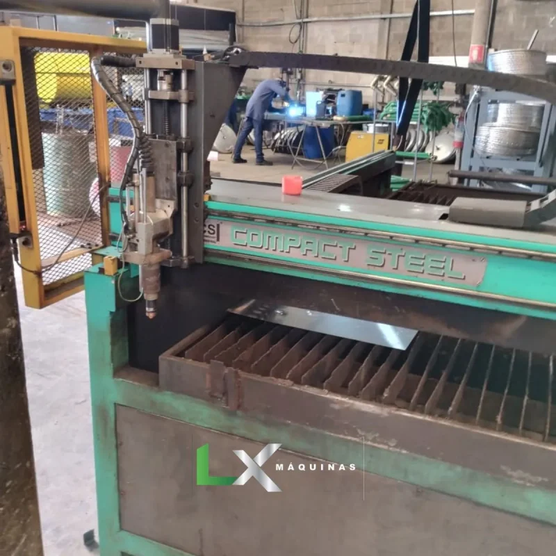 MÁQUINA DE CORTE A PLASMA CNC – CCS CUT-STEEL COM HYPERTHERM 65A - ANO 2016 (2)