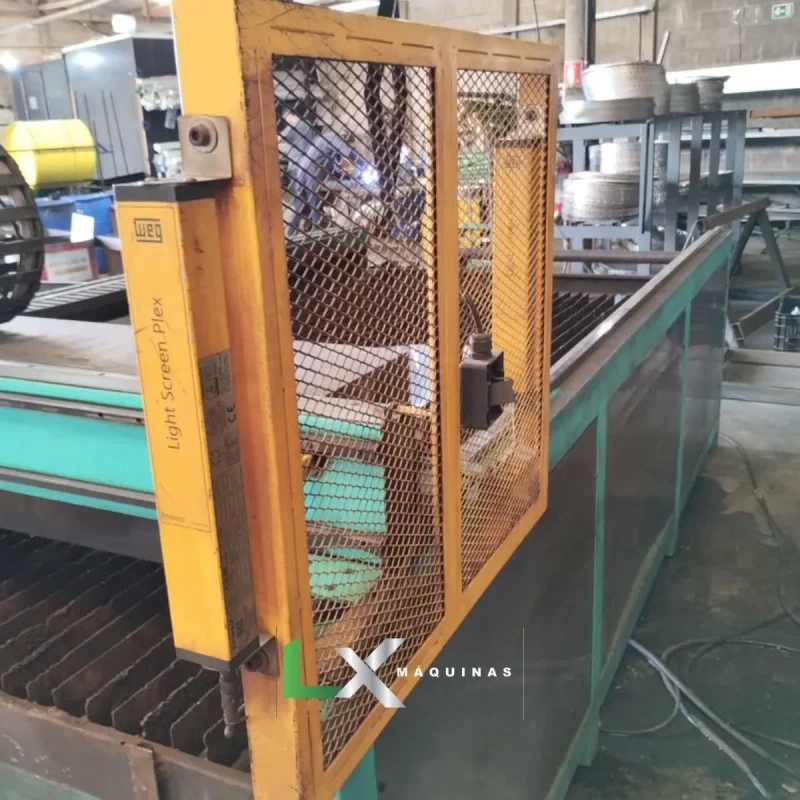 MÁQUINA DE CORTE A PLASMA CNC – CCS CUT-STEEL COM HYPERTHERM 65A - ANO 2016 (5)